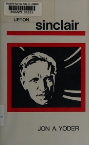Cover of Upton Sinclair by Lauren Coodley