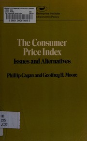 Front cover of The consumer price index by Phillip Cagan