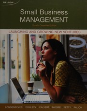 Front cover of Small business management by Justin G. Longenecker