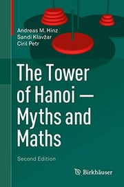 Front cover of The Tower of Hanoi – Myths and Maths by Andreas M. Hinz
