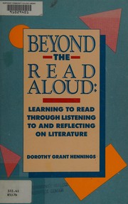 Front cover of Beyond the read aloud by Dorothy Grant Hennings