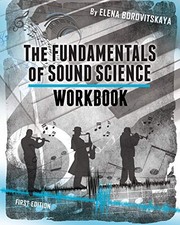 Front cover of Workbook for The Fundamentals of Sound Science by Elena Borovitskaya