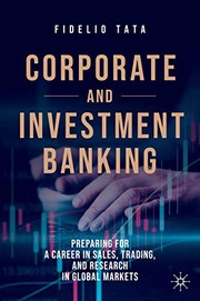 Front cover of Corporate and Investment Banking by Fidelio Tata