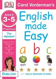 Front cover of English Made Easy the Alphabet by Carol Vorderman