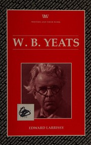 Cover of Yeats, W.B. by Edward Larrissy