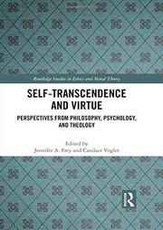 Front cover of Self-Transcendence and Virtue by Jennifer A. Frey