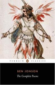 Cover of Poems by Ben Jonson
