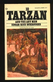 Front cover of Tarzan and the Ant Men by Edgar Rice Burroughs