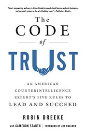 Cover of The code of trust by Robin Dreeke