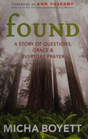 Cover of Found by Micha Boyett