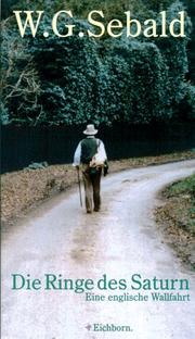 Front cover of Die Ringe des Saturn by W. G. Sebald