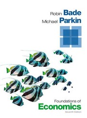 Front cover of Foundations of economics by Robin Bade