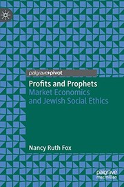 Cover of Profits and Prophets by Nancy Ruth Fox