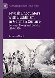 Front cover of Jewish Encounters with Buddhism in German Culture by Sebastian Musch