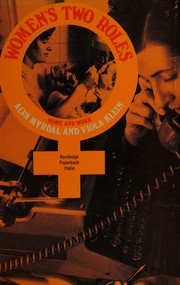 Cover of Women's two roles by Alva Myrdal