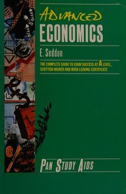 Cover of Advanced Economics (Study Aids) by Edmund Seddon