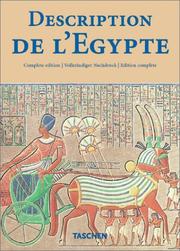 Front cover of Description de l'Egypte by Gilles Néret