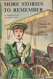 Front cover of More Stories to Remember - Volume I by Thomas Bertram Costain