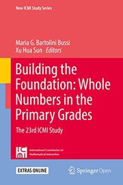 Front cover of Building the Foundation : Whole Numbers in the Primary Grades by Maria G. Bartolini Bussi
