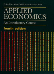Front cover of Applied economics by Alan Griffiths