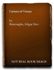 Front cover of Carson of Venus by Edgar Rice Burroughs