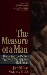 Front cover of The measure of a man by Jerrold Lee Shapiro