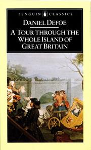 Cover of Tour thro' the whole island of Great Britain by Daniel Defoe