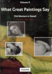 Cover of What great paintings say by Rose-Marie Hagen