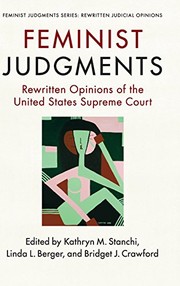Front cover of Feminist Judgments by Kathryn M. Stanchi