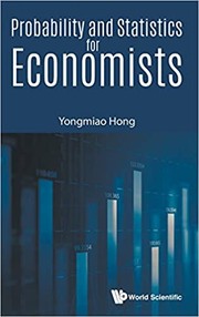Front cover of Probability And Statistics For Economists by Yongmiao Hong
