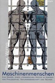 Front cover of Maschinenmenschen by Frank Wittig