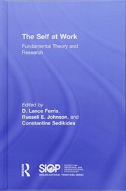 Cover of The Self at Work by D. Lance Ferris