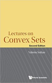 Cover of Lectures on Convex Sets by Valeriu Soltan