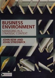 Cover of Business environment by John Kew