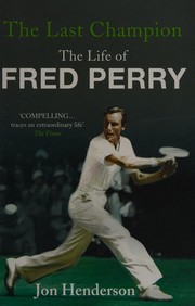 Cover of The last champion by Jon Henderson