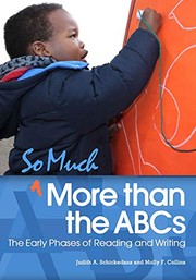 Cover of So Much More than the ABCs by Judith A. Schickedanz