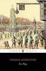 Cover of Five plays by Thomas Middleton