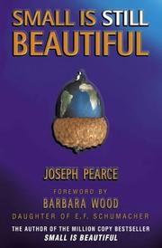 Front cover of Small Is Still Beautiful by Joseph Chilton Pearce