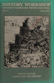 Cover of History workshop by Unknown
