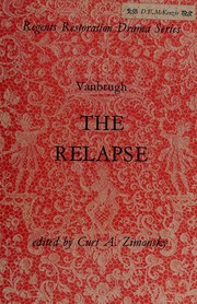Cover of The Relapse by Sir John Vanbrugh