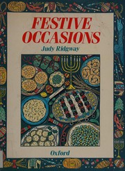 Cover of Festive Occasions by Judy Ridgway