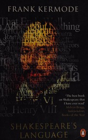 Cover of Shakespeare's language by Frank Kermode