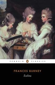 Front cover of Evelina by Fanny Burney