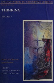 Front cover of An Invitation to Cognitive Science - 2nd Edition - Vol. 3 by Daniel N. Osherson