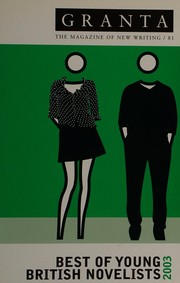 Front cover of Best of young British novelists, 2003 by Ian Jack