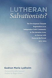 Front cover of Lutheran Salvationists? by Gudrun Maria Lydholm