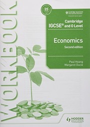 Cover of Cambridge IGCSE and O Level Economics Workbook 2nd edition by Paul Hoang