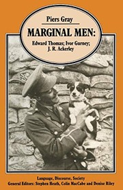 Cover of Marginal Men by Piers Gray