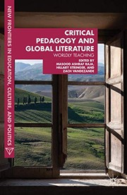 Front cover of Critical Pedagogy and Global Literature by Masood Ashraf Raja