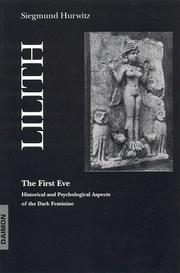Front cover of Lilith, the first Eve by Siegmund Hurwitz